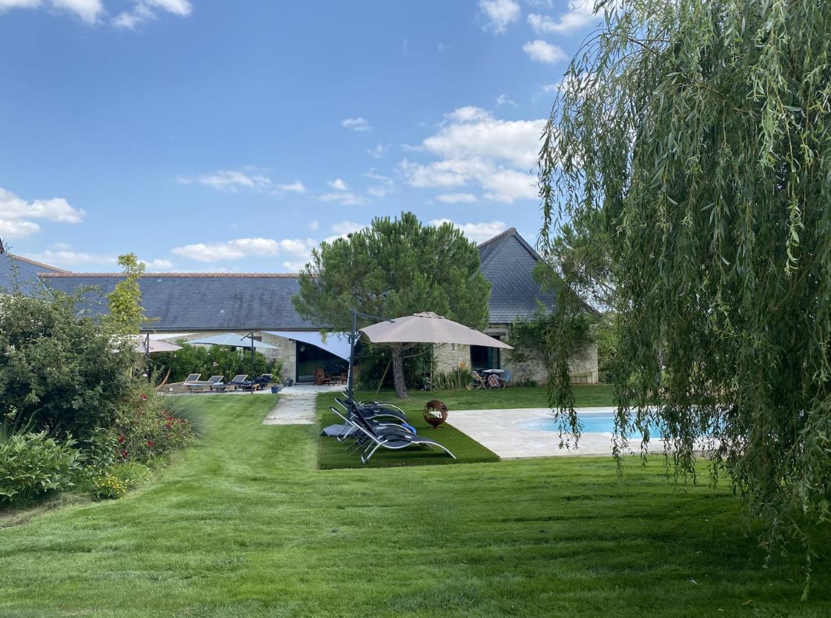 Bed and Breakfast Ferme De L'Ereau à Louans Extérieur photo